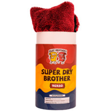 BUFF BROTHERS - SUPER DRY BROTHER, Микрофибра для сушки MAROON 90x60
