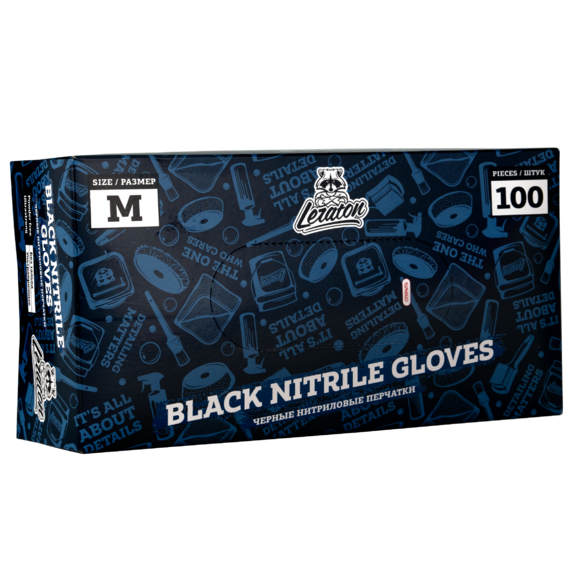 Leraton - GLOVES, Нитриловые перчатки M