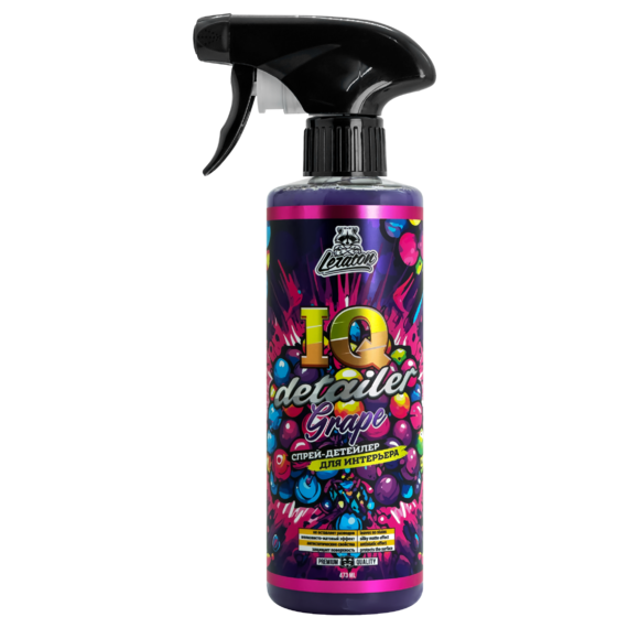Leraton - IQ Detailer Grape, Детейлер-спрей для интерьера, 473мл