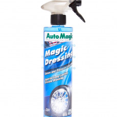 Auto Magic - Magic Dressing, средство для чернения резины. 473 мл.