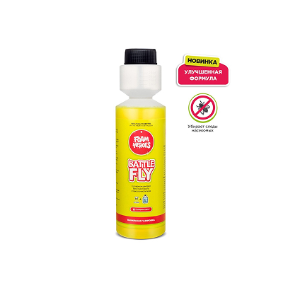 Foam Heroes - Battle Fly, суперконцентрат стеклоочистителя с ароматом ванильной газировки, 250мл