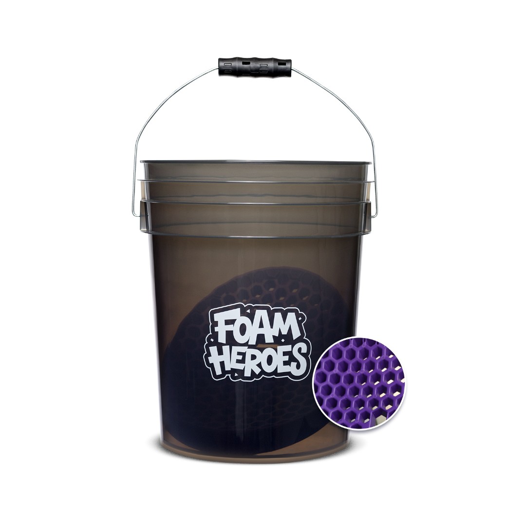 Foam Heroes - Detailing Bucket ведро с сепаратором для детейлинг мойки, 20л