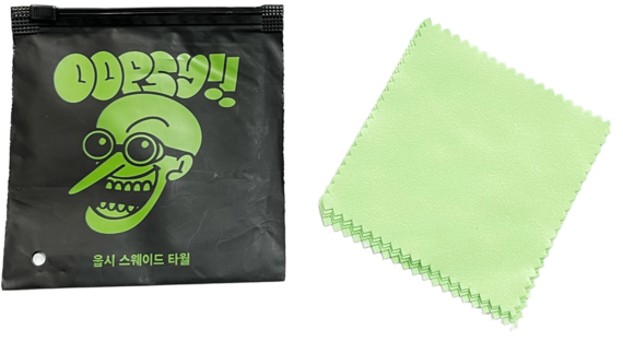 OOPSY - Искусственная замша Suede 4pcs 10х10 см 4 шт