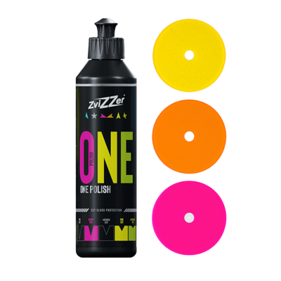 ZviZZer - One Polish SET, Набор для одношаговой полировки 250 мл