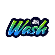 Foam Heroes - Bucket Sticker Wash стикер водостойкий матовый, 18.5x9см