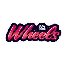 Foam Heroes - Bucket Sticker Wheels стикер водостойкий матовый, 21x7.4см