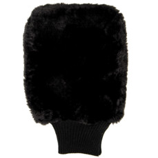 Leraton - MW6, Варежка из искусственного меха BLACK WOOL MITT