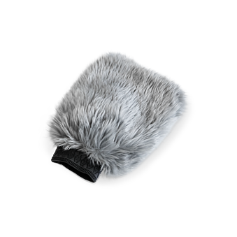 AuTech - AU-237, CAR WASH MITTEN, Меховая рукавица для мойки